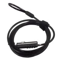 CABLE DE SEGURIDAD EWENT PARA PORTATIL/ COMBINACION 4 DIGITOS 1.8M