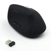 MOUSE RATON VERTICAL ERGONOMICO EWENT EW3158 USB/ 1600DPI/ NEGRO