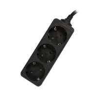 REGLETA EWENT 3 TOMAS SHUCKO Y 1.5 METROS DE CABLE