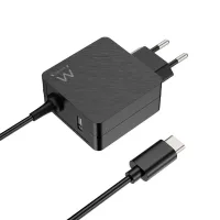 CARGADOR DE PARED USB TIPO C EWENT EW3979 1 X USB TIPO A 45W PD POWER DELIVERY