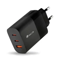 CARGADOR DE PARED NGS BUD 65W 2X USB TIPO C/ 1X USB TIPO A