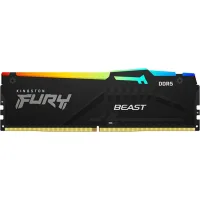 MEMORIA RAM DDR5 8GB KINGSTON / 6000 MHZ / PC5-48000 / FURY BEAST RGB / CL36 / 1.25V / AM5