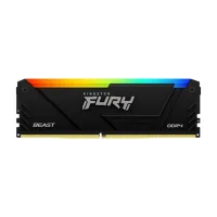 MEMORIA RAM DDR4 8GB KINGSTON / 3600MT/S / FURY BEAST RGB / CL17