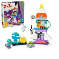 LEGO DUPLO AVENTURA EN LANZADERA ESPACIAL 3 EN 1