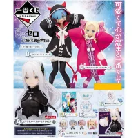 ICHIBAN KUJI BANPRESTO RE ZERO GIRLS WHO LANDED