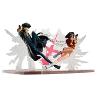 FIGURA MEGAHOUSE COWBOY BEBOP SPIKE & FAYE