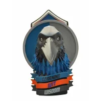FIGURA PLASTOY HARRY POTTER BLASON RAVENCLAW RESINA 21 CM COLLECTOR FIGURE                      