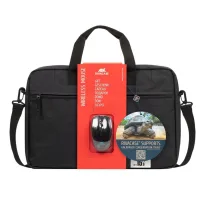 MALETIN RIVACASE 8038 PARA PORTATIL 15.6" + MOUSE RATON INALAMBRICO