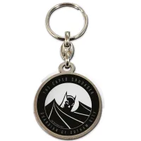 LLAVERO REDONDO METAL SD TOYS THE CAPED CRUSADER BATMAN UNIVERSO DC