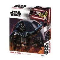 PUZLE LENTICULAR PRIME 3D STAR WARS DARTH VADER Y LA ESTRELLA DE LA MUERTE 500 PIEZAS