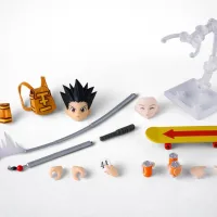 Gon & Killua the Hunter Exam Option Parts Set. SH Figuarts. Hunter × Hunter. Bandai Tamashii Nations