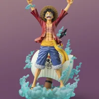 FIGURA TAMASHII NATIONS FIGUARTS ZERO STARTUNE ONE PIECE LUFFY SETTING OUT FOR THE NEW WORLD
