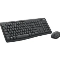 Teclado + mouse Logitech MK295 Silent negro wireles inalambrico
