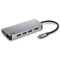 DOCKING STATION NGS WONDER DOCK 8 3X USB 3.0/ 1X USB 2.0/ 1X USB TIPO C/ 1X RJ-45/ 1X HDMI