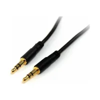 CABLE JACK 3.5MM STARTECH 1.8M/ MACHO-MACHO/ NEGRO