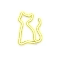 LAMPARA FOREVER NEON LED LIGHT CAT WARM WHITE BAT+USB