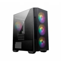 CAJA ORDENADOR GAMING MSI MAG FORGE M100R M-ATX 4 X 120MM 1 X USB 3.2 2 X USB 2.0 ARGB