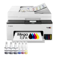 Multifunción Inyección CANON Maxify Gx2051 Megatank Color Fax/ A4/ Red/ Wifi/ Adf/ 3 botellas negro