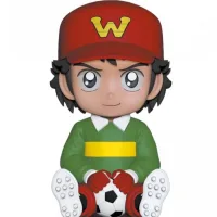 FIGURA HUCHA PLASTOY CAPTAIN TSUBASA GENZO WAKABAYASHI