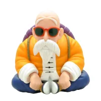 FIGURA HUCHA PLASTOY DRAGON BALL MAESTRO MUTENROI DUENDE TORTUGA SENTADO 