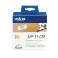 ETIQUETAS PAPEL PRECORTADA BROTHER DK11209 29 x 62 MM 400E QL-500A QL-500BW QL-560 QL-570 QL-580N QL-1050