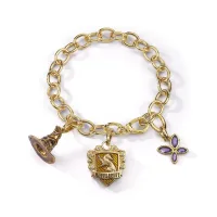 BRAZALETE THE NOBLE COLLECTION HARRY POTTER LUMOS HUFFLEPUFF
