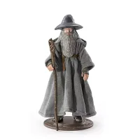 FIGURA THE NOBLE COLLECTION BENDYFIGS EL SEÑOR DE LOS ANILLOS GANDALF