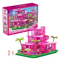 FIGURA MATTEL MEGA CONSTRUX BARBIE THE MOVIE LA CASA DE LOS SUEÑOS DE BARBIE