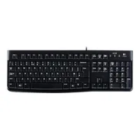 TECLADO LOGITECH K120 USB NEGRO EN INGLES (EEUU)
