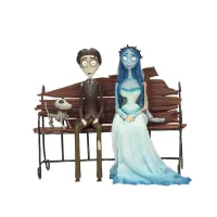 SET FIGURAS SD TOYS LA NOVIA CADAVER EMILY Y VICTOR