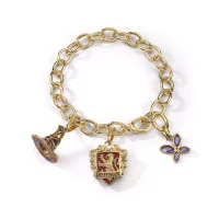 BRAZALETE THE NOBLE COLLECTION HARRY POTTER LUMOS GRYFFINDOR
