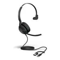 AURICULARES JABRA EVOLVE2 50 MS MONO NEGRO
