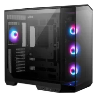 CAJA ORDENADOR GAMING MSI MAG PANO 100R PZ ATX RGB CRISTAL TEMPLADO NEGRO