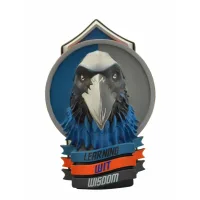 FIGURA PLASTOY HARRY POTTER BLASON RAVENCLAW RESINA 21 CM COLLECTOR FIGURE                      
