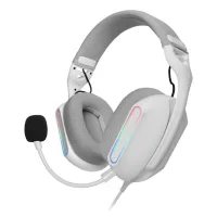 AURICULARES MARS GAMING MHPRO ARGB BLANCO
