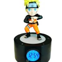 LAMPARA DESPERTADOR RELOJ NARUTO NARUTO SHIPPUDEN 20 CM