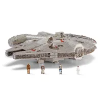 FIGURA STAR WARS HALCON MILENARIO CON LUZ Y SONIDO