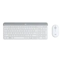 TECLADO + MOUSE LOGITECH MK470 WIRELESS INALAMBRICO BLANCO