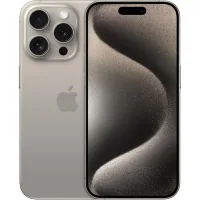 TELEFONO MOVIL SMARTPHONE APPLE IPHONE 15 PRO 5G / 256GB / 6.1" TITANIUM ACONDICIONADO
