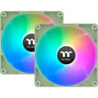 VENTILADOR CAJA THERMALTAKE CT120 ARGB 2X 120MM VERDE