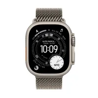 SMARTWATCH APPLE WATCH ULTRA 3 GPS + CELLULAR 49MM NATURAL TITANIUM CASE NATURAL TITANIUM MILANESE LOOP - L
