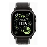 SMARTWATCH APPLE WATCH ULTRA 3 GPS + CELLULAR 49MM BLACK TITANIUM CASE  BLACK/CHARCOAL TRAIL LOOP - M/L