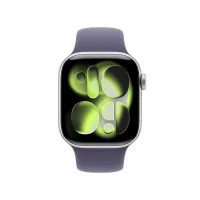 SMARTWATCH APPLE WATCH S11 GPS + CELLULAR 42MM SILVER ALUMINIUM CASE PURPLE FOG SPORT BAND S/M