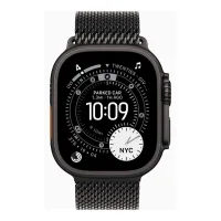 SMARTWATCH APPLE WATCH ULTRA 3 GPS + CELLULAR 49MM BLACK TITANIUM CASE  BLACK TITANIUM MILANESE LOOP - L
