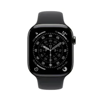 SMARTWATCH APPLE WATCH S11 GPS + CELLULAR 42MM SLATE TITANIUM CASE BLACK SPORT BAND M/L