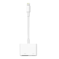 ADAPTADOR LIGHTNING A HDMI/LIGHTNING APPLE MACHO-HEMBRA / BLANCO