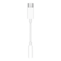 CABLE USB TIPO C A JACK 3.5MM APPLE MACHO-HEMBRA BLANCO