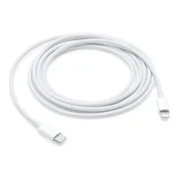 CABLE USB TIPO C A LIGHTNING APPLE 2M / MACHO-MACHO / BLANCO