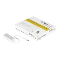 ADAPTADOR USB TIPO C A RJ45 STARTECH MACHO-HEMBRA PLATA