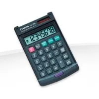 CALCULADORA CANON BOLSILLO LS-39E-DBL / 8 DIGITOS